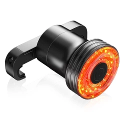 Smartes Fahrradrücklicht | LED-Beleuchtung mit Bremssensor | IP65 wasserdichtes LED-Fahrradrücklicht mit Bremsfunktion und USB-Aufladung | BK-L117