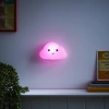  Silikon LED Nachtlicht Wolke | Tragbare Kinderlampe 9 Farben Licht | USB wiederaufladbare Lampe | JL-907