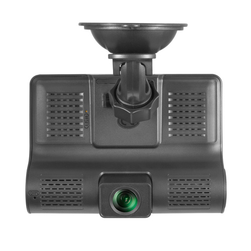 Video-Recorder, Autokamera | 3 Kameras - Vorderseite, Rückseite, Innenraum | FullHD 1296p | Bildschirm 4" | PZ-E9