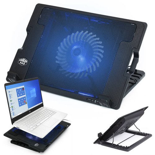Laptop-Kühlpad | geeignet für 9–17" Notebooks | Single 120 mm Lüfter | M25