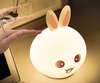 Silikon-Nachtlicht Hase LED RGB 3W | NL-07