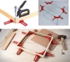 Schreiner-Winkelspanner | Eckzwinge | Winkelmontageklemme | AZ-C90-ROT