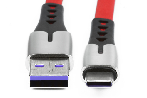 Typ-C 1M | USB-Kabel 5A mit LED-Licht für Telefon | UC-008