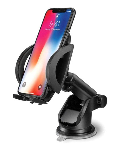 Autohalterung für Telefon am Teleskopstativ | Schwerkraft | an der Windschutzscheibe | PSI-C037
