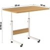 Funktionstisch | Mobiler Laptoptisch | LFD-7090-WD