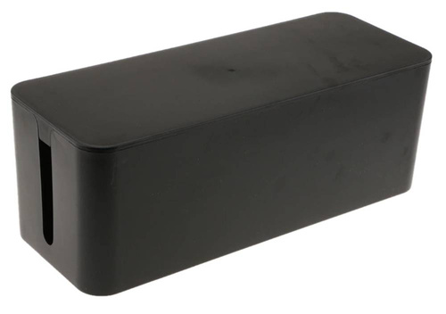 Kabelbox Organizer | Größe S | Aufbewahrungsbox für Steckdosenleisten und Kabel | CB-S