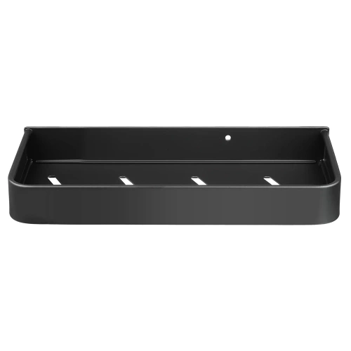 Badezimmerregal über dem Waschbecken | Duschablage | Schwarz | BSU-L30CM-B