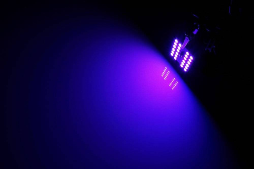 RGB-LED-Panel-Kit | 2 LED-Panels 24 SMD 5050 RGB | Farbfernbedienung | C5W- und W5W-Adapter