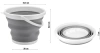 Camping-Schüssel 10L | faltbar und vielseitig | Silikon-Babybadewanne | tragbarer Eimer | XCP-10L
