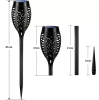 Solar-Fackel LED | Erdspießlampe 51 cm | 12 LED SMD 2835 | HYD-12LED