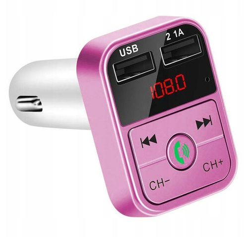 3 Farben | Adapter Transmitter Bluetooth 5.0 2xUSB Zigarettenanzündersteckdose MicroSD | B2