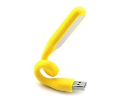 Mini USB LED Lampe in 10 Farben | Flexible Licht für Notebooks, Tablets, Powerbanks | PC -Nachtlampe, Leselampe, Laptoplampe