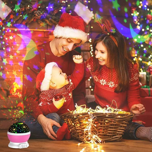 LED-Sternenhimmel Projektor mit Rotation | Nachtlicht | NL-01