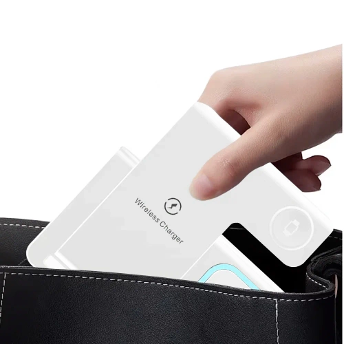 Faltbare kabellose Ladestation | Dockingstation für iPhone, Apple Watch und AirPods | MD-DK15-15W-W