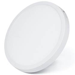 Runder LED-Deckenleuchte 24W | Flimmerfreies CCD-Oberflächenpanel | SY-SR124