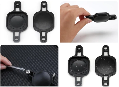 Fahrradhalterung für AirTag | Halterung für Ortungsgerät | BAT-463-black