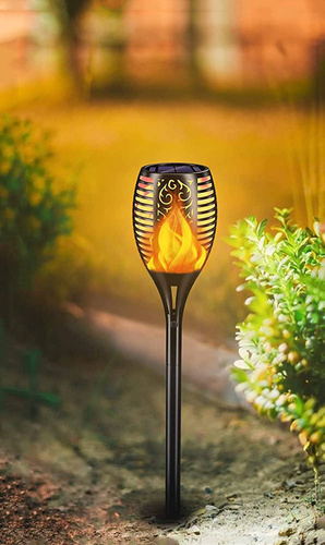 SET 6x Solar LED Fackel | Lampe 51 cm | 12 LED SMD 2835 | HYD-12LED