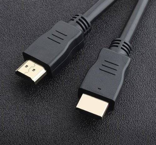 HDMI-Kabel | HDMI 1.4, 4K, 3D, 48 bit, 1,5 m | schwarz | HL1.5-1.5M-Black