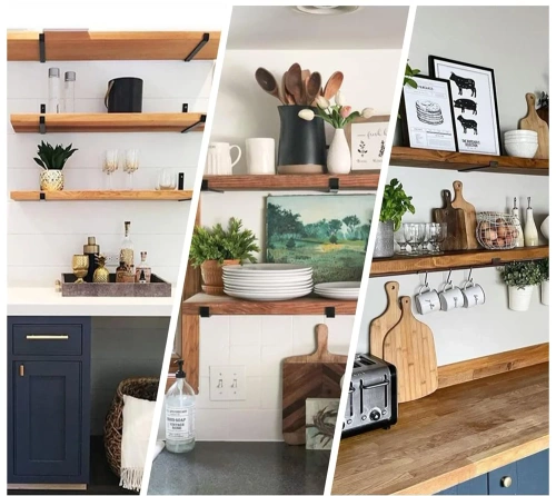 Regalträger Set | 4 Stück | Regalwinkel 30 cm | schwarz | JZ-U286-BLACK