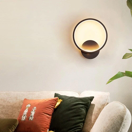 LED-Wandleuchte rund | 14 W | Metall | YG-W005-B