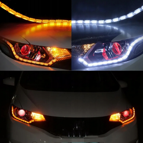 LED-Tagfahrlicht mit Blinker | Selbstklebend flexibel