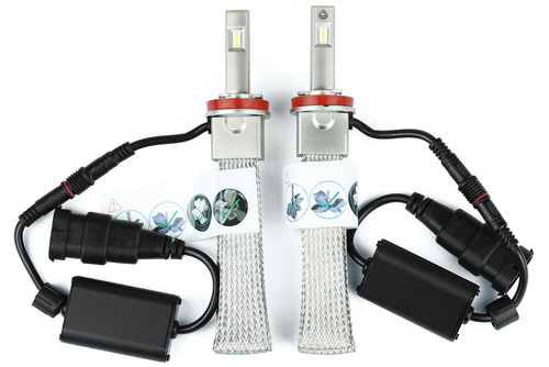 LED-Scheinwerferlampe Set | H11 | 54 W | 20.000 lm | K3 CSP