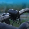 Elektronische Fahrradklingel mit Alarm 125 dB | Wasserdichte Türklingel mit Diebstahlalarmfunktion | EH-128