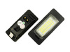 LED Kennzeichenbeleuchtung BMW Serie 1 (E82, E88), 3 (E90), 5 (E39 E60), X | LHLP001S28