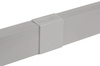 Kabelkanal-Abdeckleiste für AV-Geräte, Kabelkanal, Abdeckung | Selbstklebendes Band 3M | 2 Meter, 40x20mm, grau | ZXC-20-2M