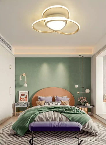 Moderne Deckenleuchte, die die Lichtfarbe verändert| LED | Fernbedienung