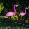 Garten Solar-LED-Laterne Flamingos 3er Set | 51cm, 600mAh | BRD-3IN1