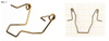 Draht, Lampenclip | Befestigung H7, H1, H3, H4