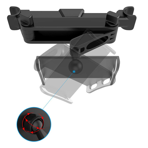Auto-Handy-/Tablet-Halterung für Kopfstütze, klappbar | 4,5"-12,6" | PSI-A052