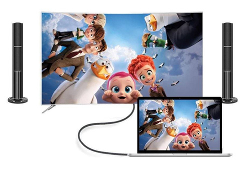 USB-C (Typ C) - HDMI | MHL | 4K | 2m | HT-2M - Kabel / Adapter