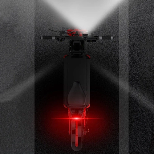 USB LED Fahrradlicht Set vorne + hinten | Wasserdichte Fahrradlichter | BK-L325