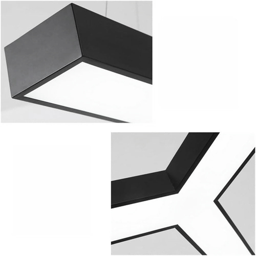 30W Y-förmige LED Pendelleuchte | Moderne 4000K Deckenleuchte mit Höhenverstellung LPL-001