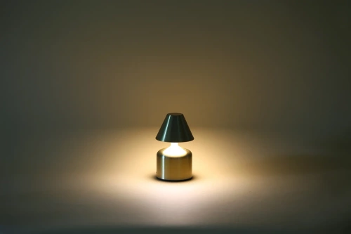 LED-Tischleuchte Pilzform | kabellos, Touch-Bedienung, geeignet für Hotel, Restaurant, Nachttisch | kupfer | HJA42-COPPER