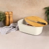 Brotbehälter | Brotkasten | Brötchenbehälter mit Schneidebrett | FC-B215