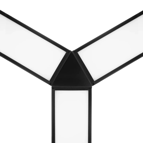 Verbindungselement für Lampen aus der Modern Office Serie | Verbindungselement, das es ermöglicht, 3 Lampen zu verbinden | C-7X4-3