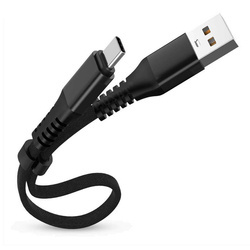 USB-Kabel | USB auf USB-C, Quick Charge 3.0, 30 cm, Datenübertragung, Android Auto | UC-020-TPC