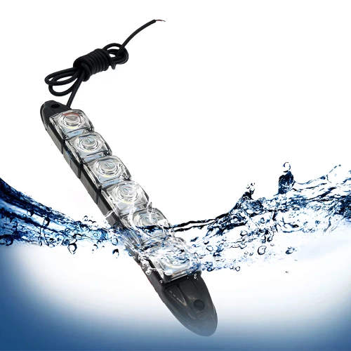 LED-Tagfahrlicht | Flexibles DRL-Band mit 12 LEDs | DRL-006-1