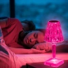 Kristall-Nachtlicht | Touch- oder Fernbedienungsnachtlicht | Moderne LED-Nachtlicht mit Farbwechselmöglichkeit | DTL-C16-RGB