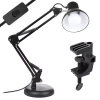 Schreibtischlampe E27 mit zusätzlicher Tischklemme | Schullampe, Zeichenlampe | MT-811+DLC-U12