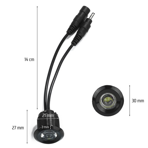 Hochleistungs-LED-Tagfahrlicht | Punkt | DRL 12 Premium