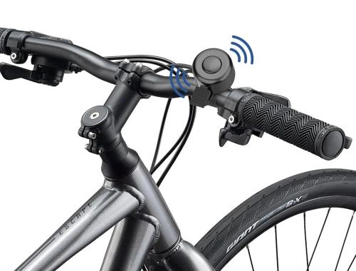 Lenkerklingel aus Metall | Laute Klingel für Fahrrad oder Roller | QTLD-274