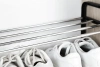 Schuhregal | Schuhschrank | 3-stufiger Schuhorganizer | Schuhregal | MLS-646-SCHWARZ