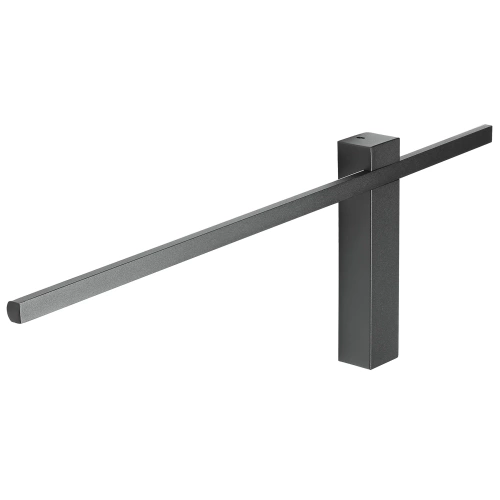 Moderne Wandleuchte 60cm 10W | Schwarze Wandlampe | LED-Lampe mit einer Farbtemperatur von 4000K | YG-W003