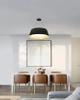 Moderne LED-Hängelampe | Kronleuchter mit 1 Lichtpunkt | CDL-461-SCHWARZ