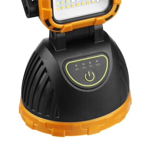 Taschenlampe mit LED für Wanderungen | Solar-Taschenlampe mit Powerbank | Tragbare Campinglampe | TG-GZ0241-B