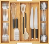 Besteck-Organizer | Schubladeneinsatz aus Bambus | KBT-G513
